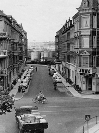 Øverste del af Ewaldsgade 1961